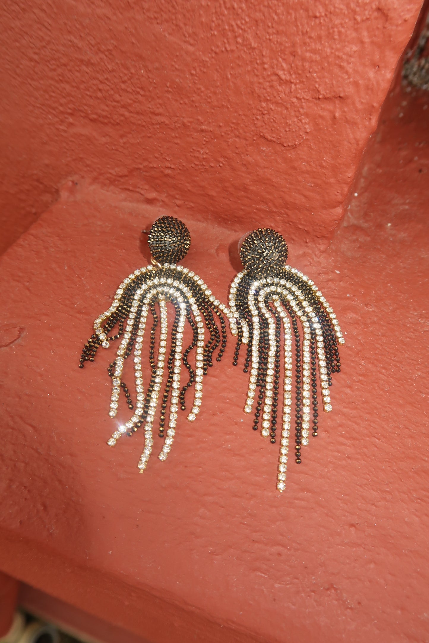 Noir Drop Earrings